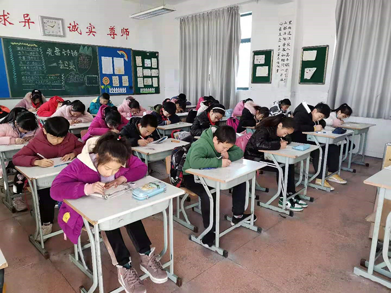 颜安小学举行五年级数学竞赛