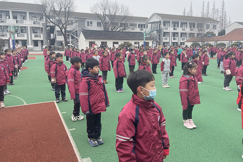 颜安小学举行红领巾向未来2021学年第二学期开学典礼